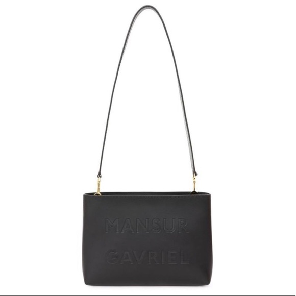 Mansur Gavriel Vegetable Tanned Shoulder tote bag with strap - Picture 2 of 12